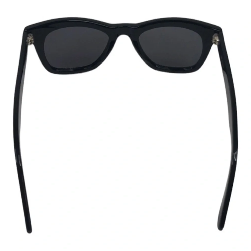 NEW Komono Allen Sunglasses glossy black square wayfarer style - Picture 6 of 8